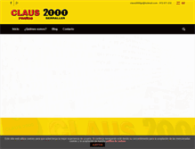 Tablet Screenshot of claus2000.com